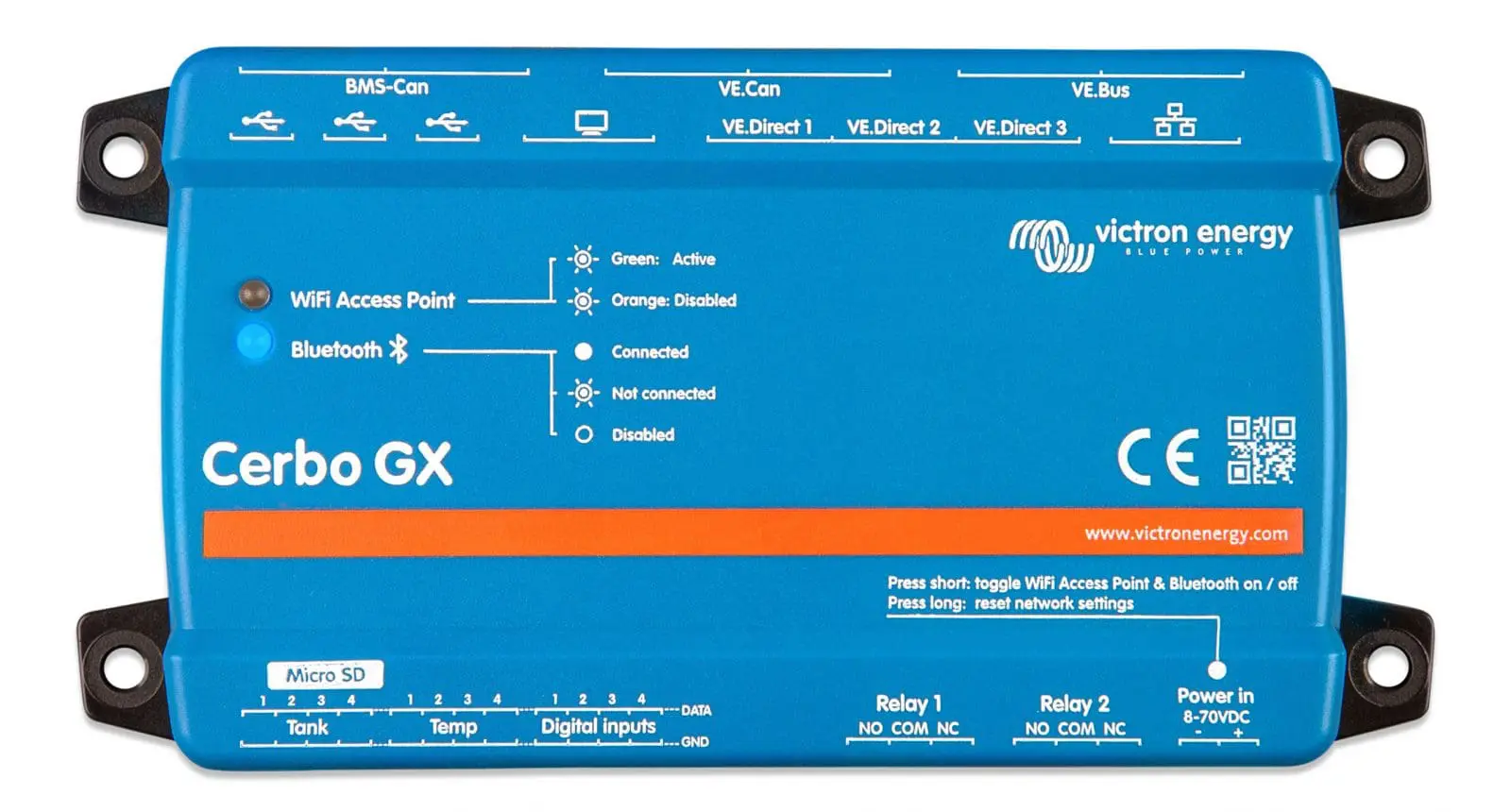 Cerbo GX is expected to ship in February 2020