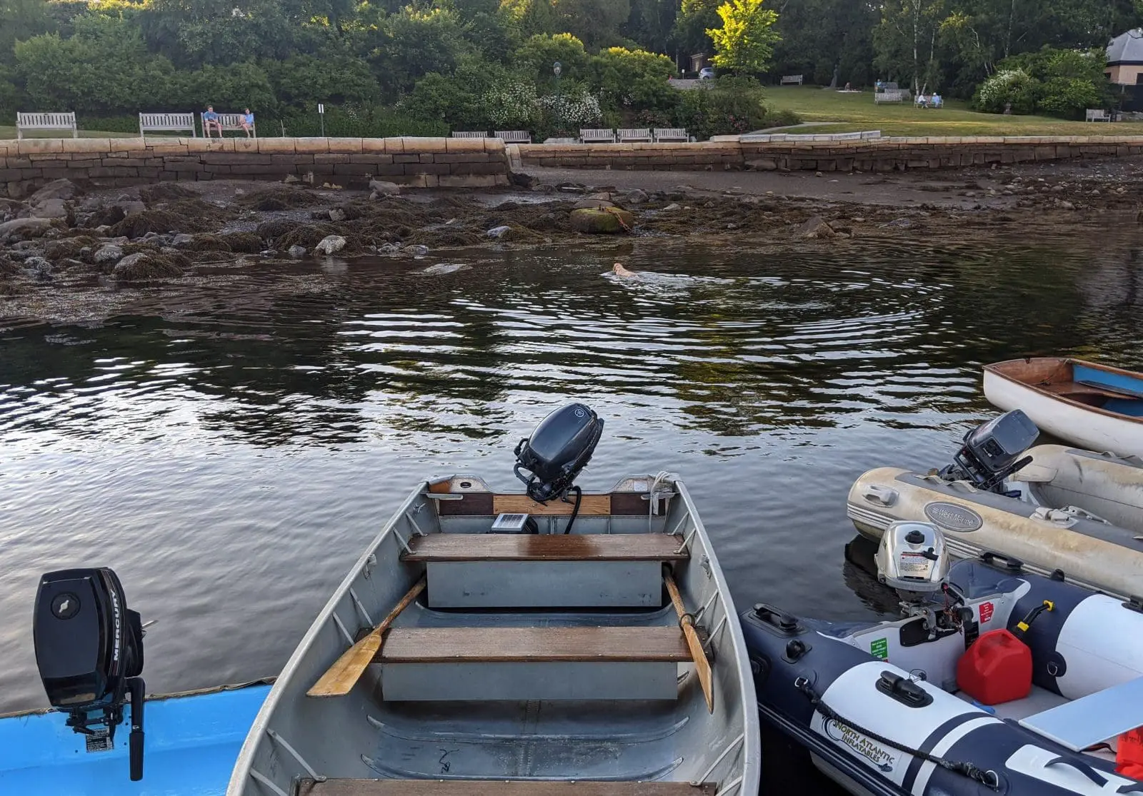 Sun Pump in Camden Harbor