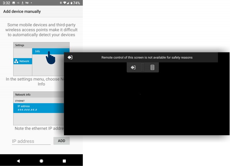Navico Link on Android phone with boat router