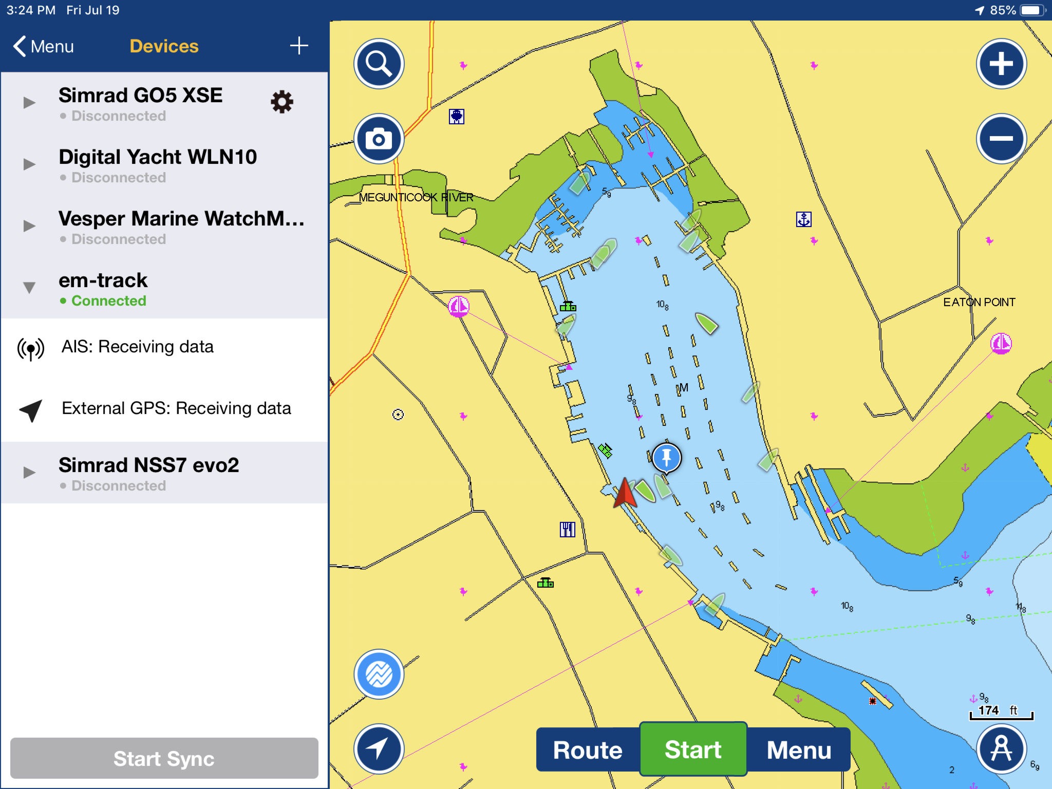 Navionics Boating App Ais Feature Great Idea But Panbo