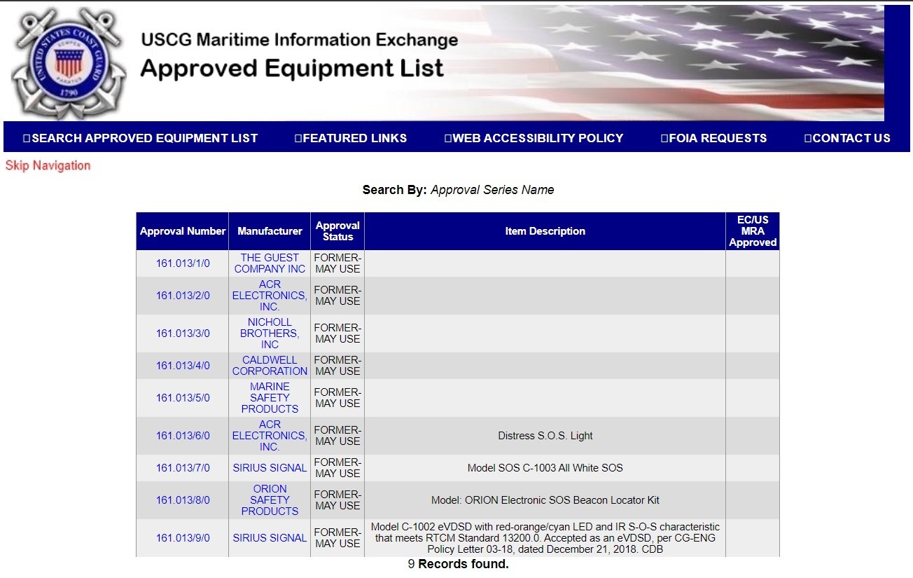 RTCM 13200.0 Standard for Electronic Visual Distress Signal Devices  (eVDSD), June 21, 2018