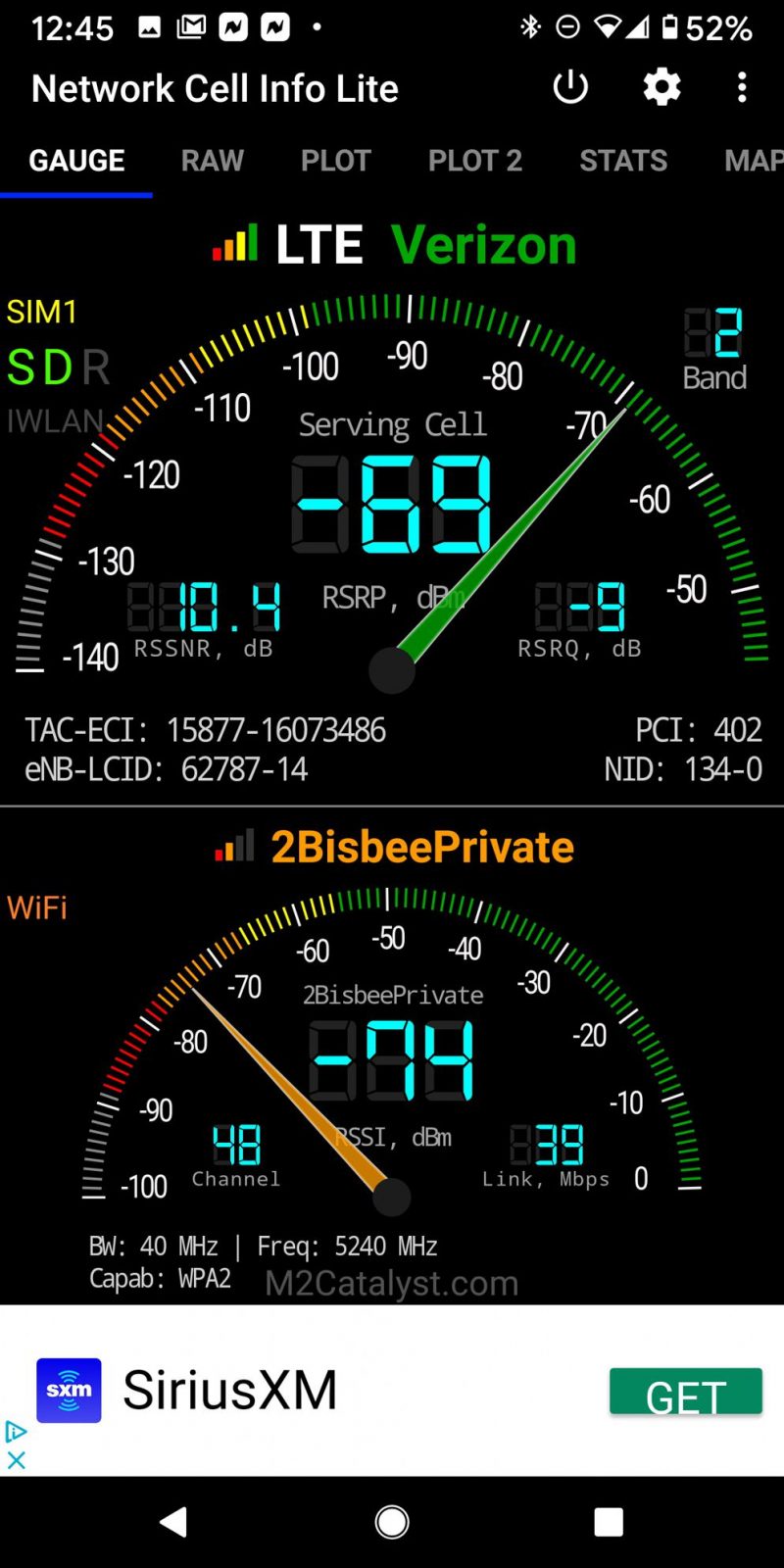 Signal strength improves with boost, new cell band too