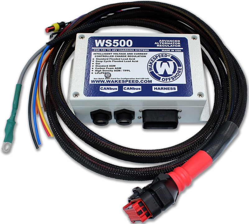 WS500 Advanced Alternator Regulator - Wakespeed