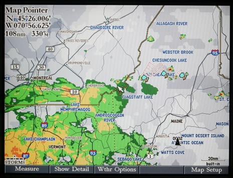 Garmin storm mode Panbo