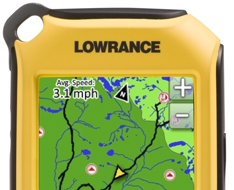 Lowrance Endura Outback top