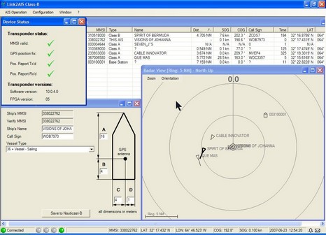 Nauticast B software c Panbo