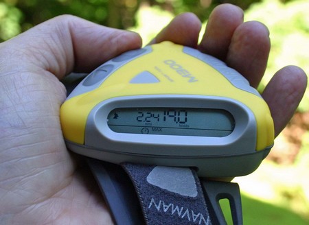 Navman M300 GPS as a pedometer Panbo