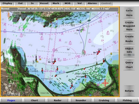 Northstar radar overlay