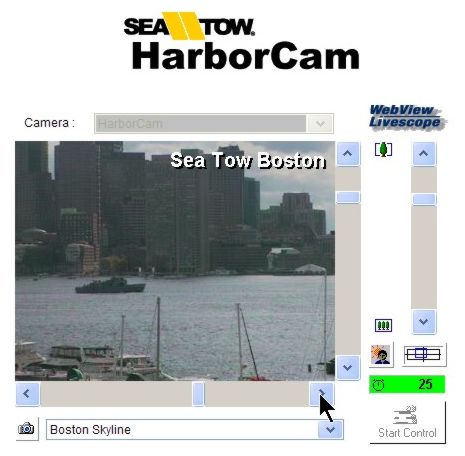 Sea Tow Boston Harbor Cam