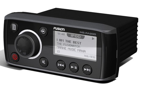 Black FUSION USB//iPod Video Dock for RA200 Only