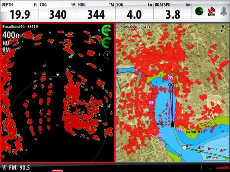 Simrad Broadband Radar 4g Hand S On 1 Panbo