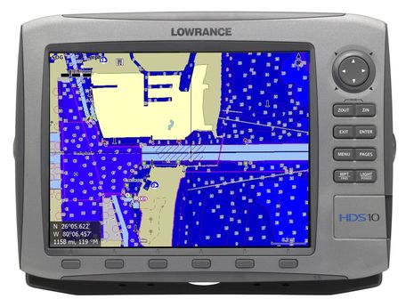 Lowrance LGC-2000 NMEA2000 GPS Antenna + Pole Base - Good Cond Tested