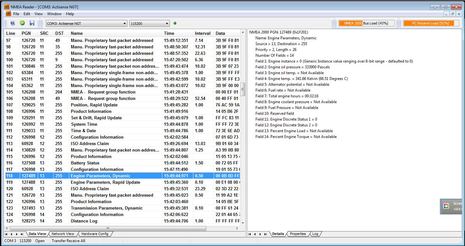 monitor detroit diesel on nmea 2000 network