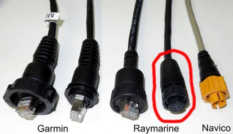 Garmin Marine Network Cables (Large Connectors)