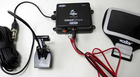 bought a used vexilar t-pod wifi transducer for the smartphone app