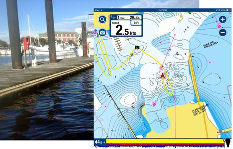 Vexilar SonarPhone T-Pod, WiFi fishfinder in a bobber! - Power