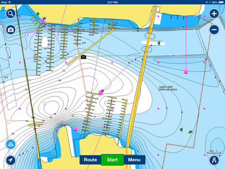 Vexilar T-Box WiFi fishfinder & Navionics SonarChart Live wow - Panbo