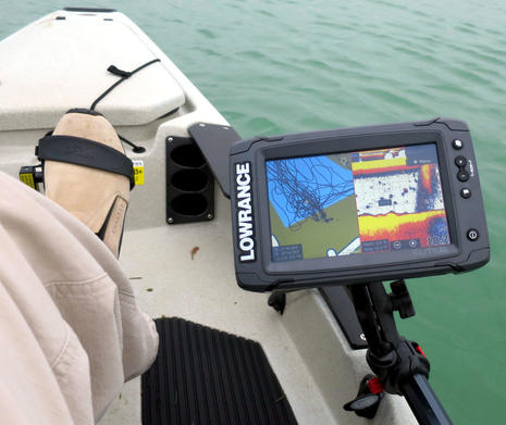 Hobie/Lowrance fishing kayak & Simrad TripIntel - Panbo