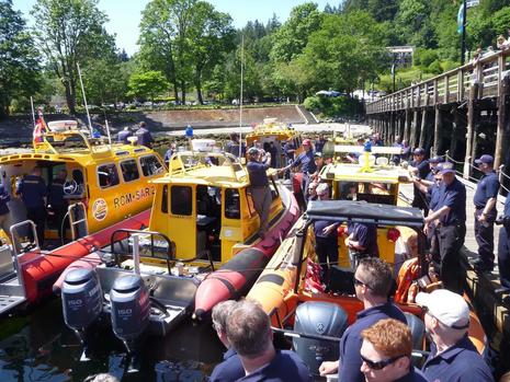 Royal Canadian Marine Search And Rescue Training Horseshoe Bay