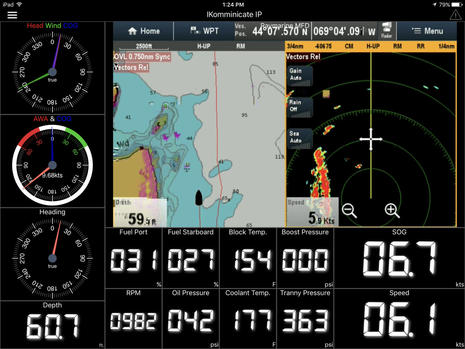 WilhelmSK_iPad_app_running_with_iKommunicate_and_Raymarine_A7_on_Gizmo.jpg