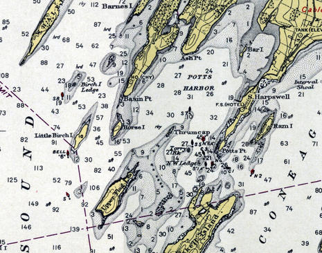 Navionics sonar charts listed as fish n chips, buoys missing