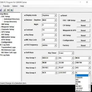 Configuring GX6500 Soft Keys and more with YCE08 software