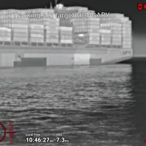 FLIR M232 AIS tracking example #1