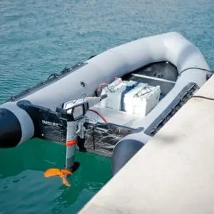 Torqeedo Power 24 battery installed