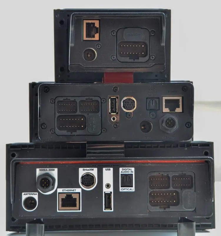 From top to bottom - MS-SRX400, MS-RA670, MS-RA770