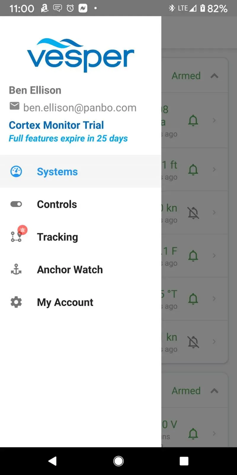 Cortex Monitor app