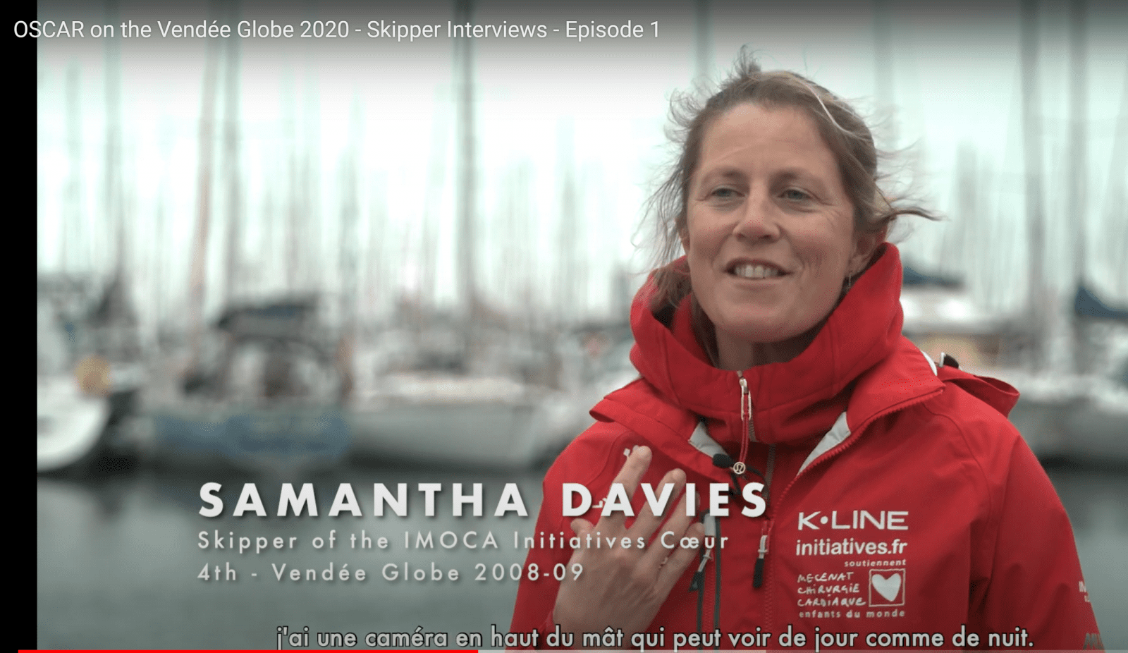 Sam Davies has OSCAR aboard, but...