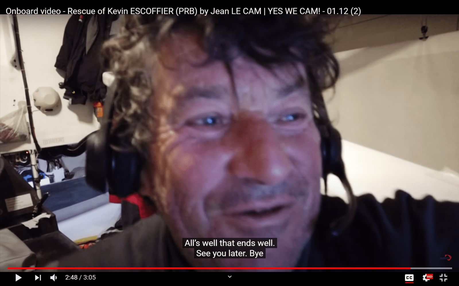 Jean Le Cam, hero