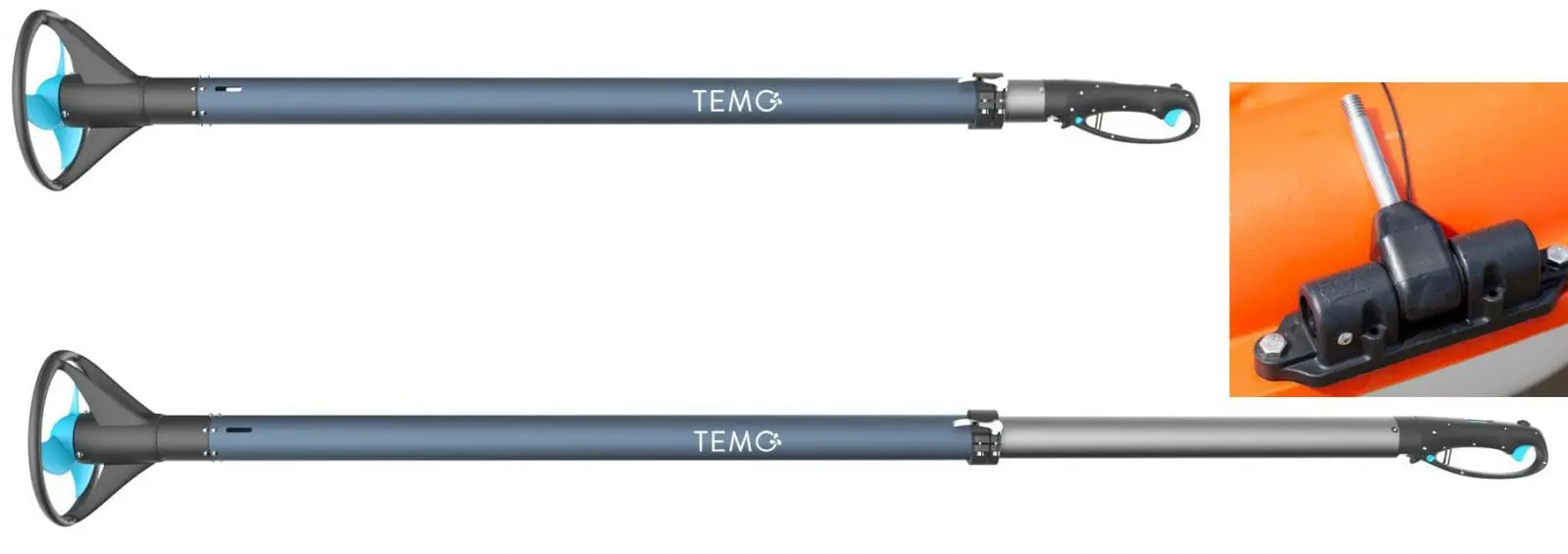 Temo telescopes from 51 inches to 67 inches