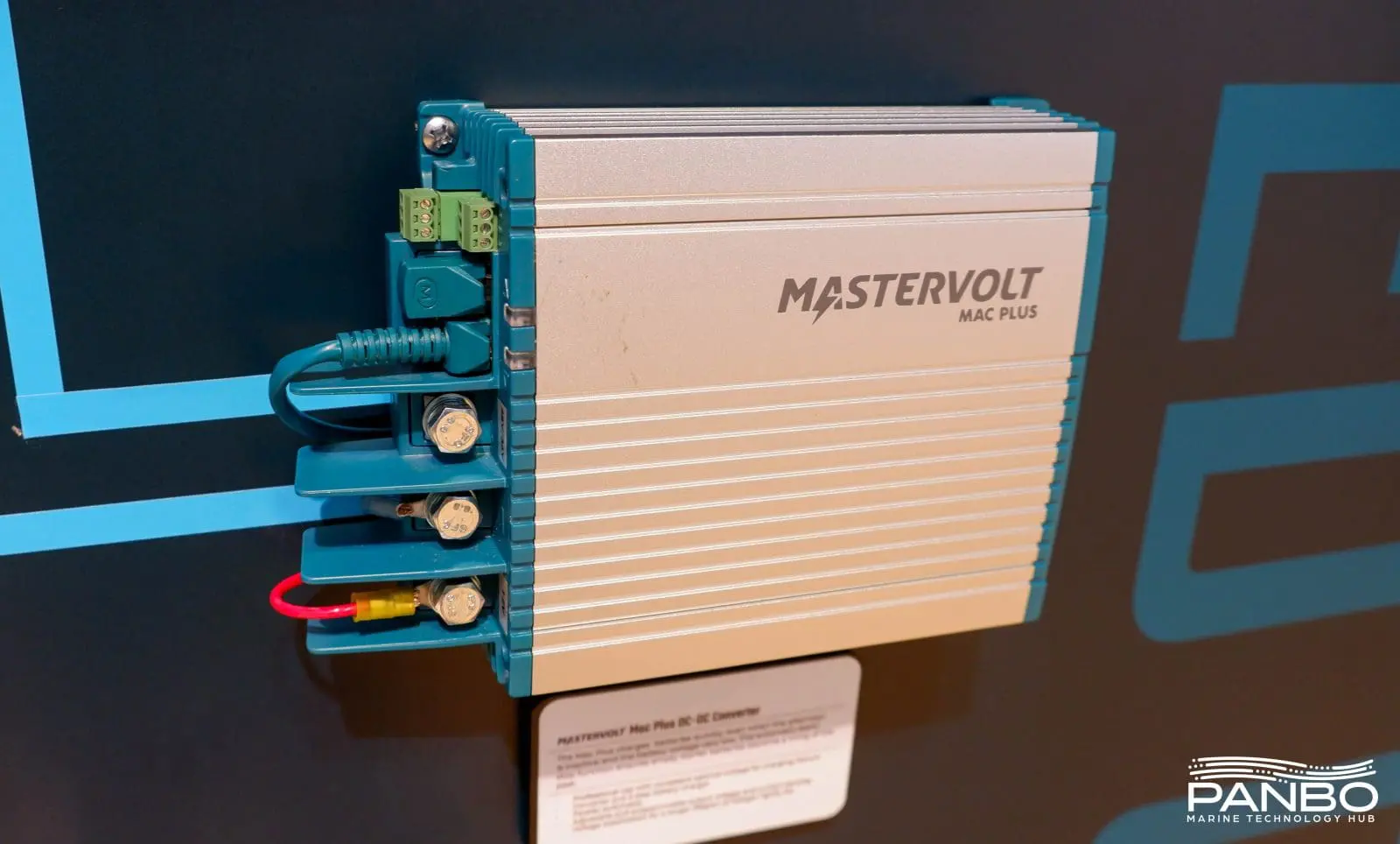 The Mastervolt Mac Plus 48/12-50 DC-to-DC charger with bidirectional charging