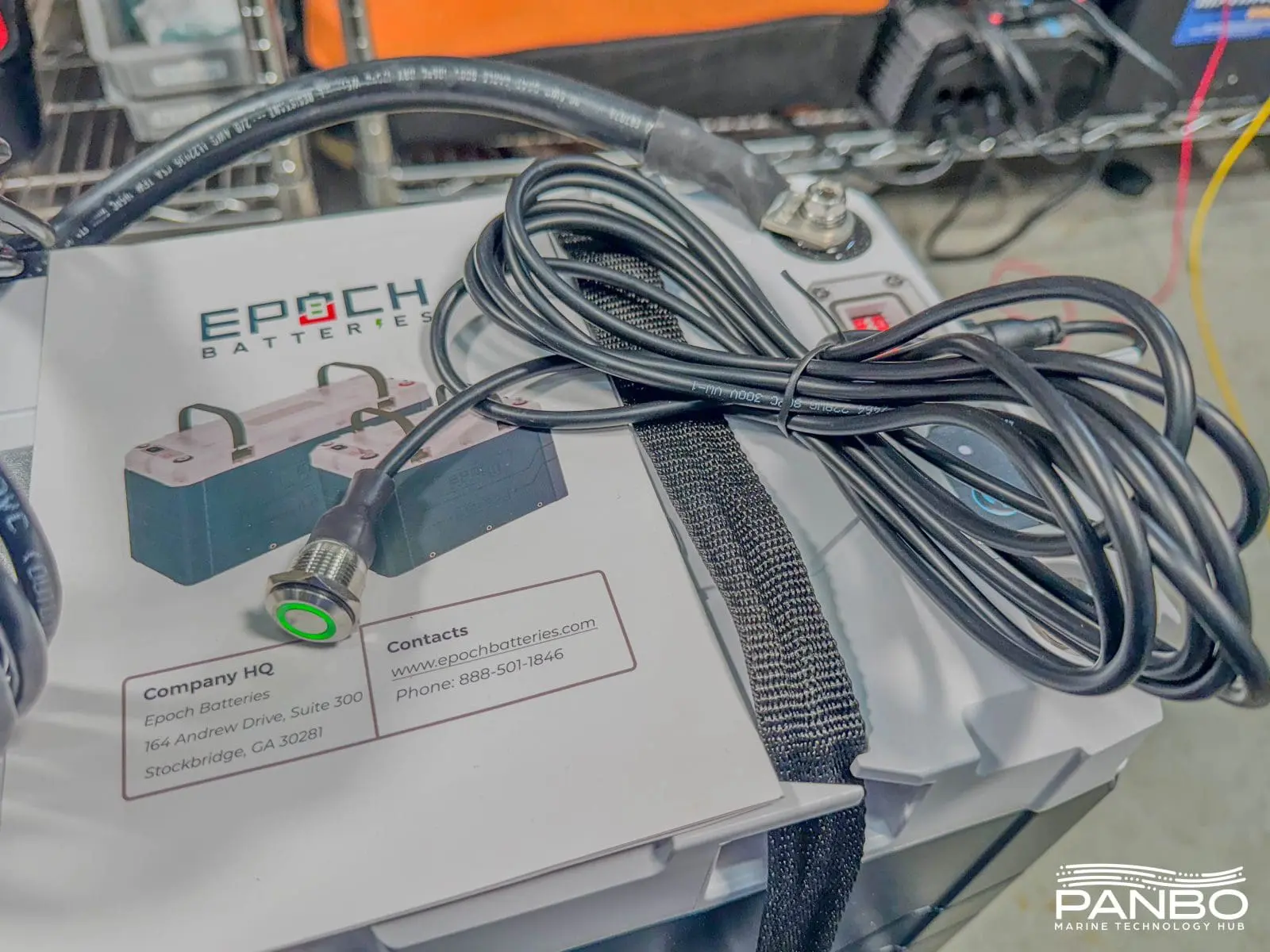 New since the 100ah batteries Epcoh now includes an external power switch