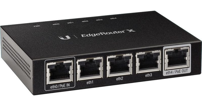 Ubiquiti EdgeRouter x product photo