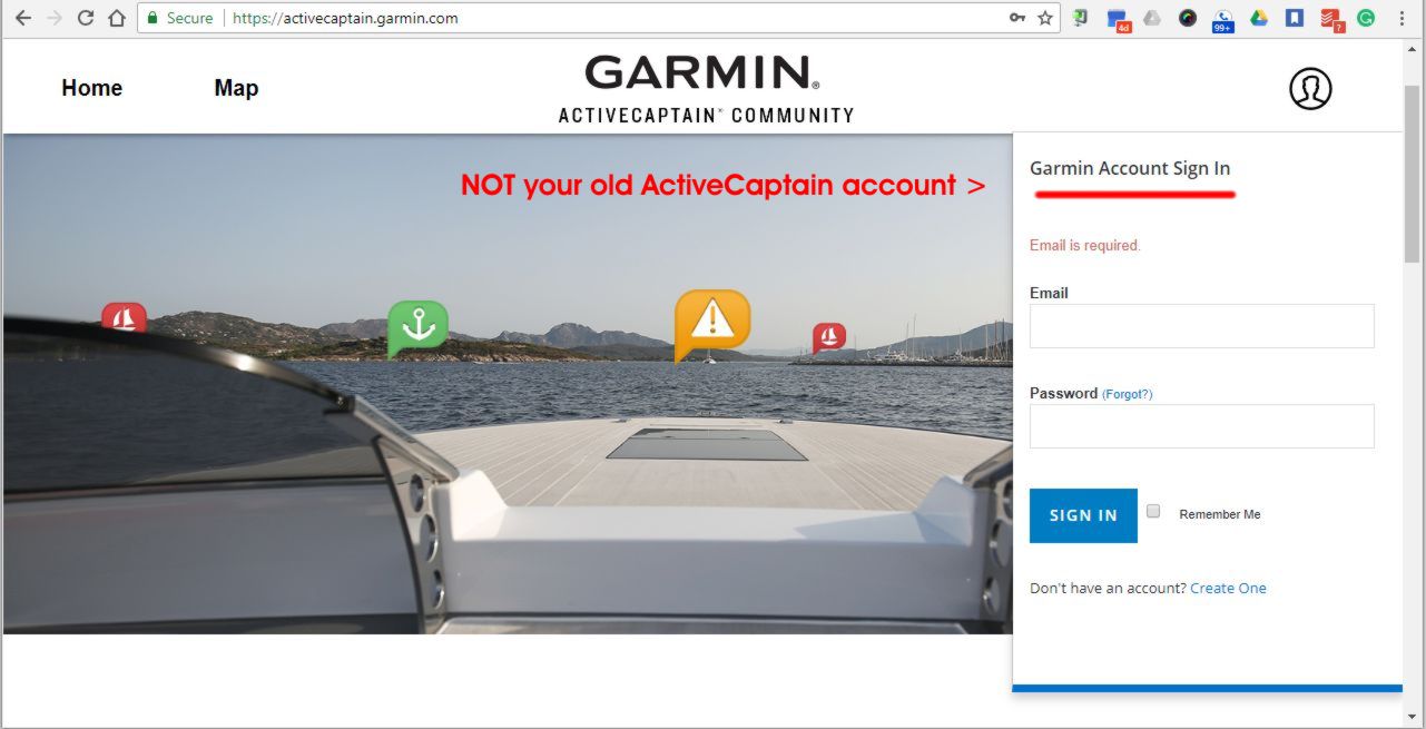 new ActiveCaptain Community site, what's not? - Panbo