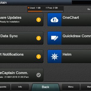 ACC section showing data has been updated on Garmin 7612