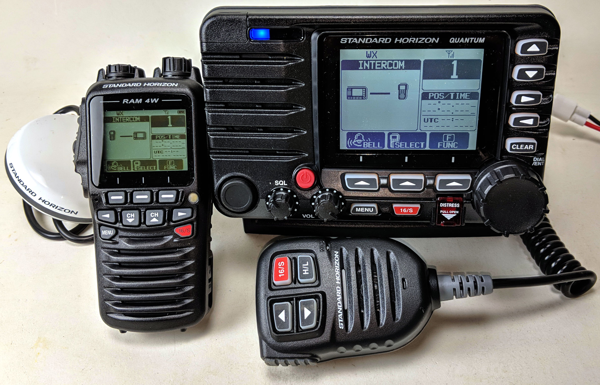 Standard Horizon GX6000 VHF & wireless RAM 4W mics, finally! - Panbo