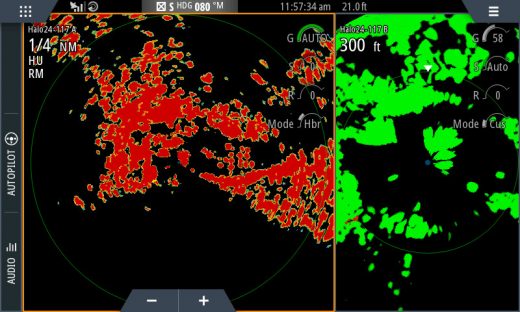 Navico Halo24 & Raymarine Quantum2 Radars, Gizmo Goes Full Doppler - Panbo