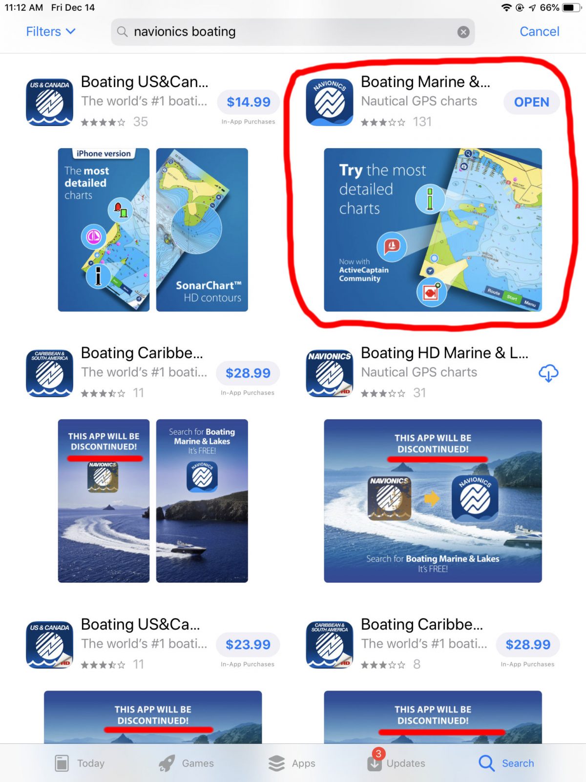 do you have to pay for navionics android app every year