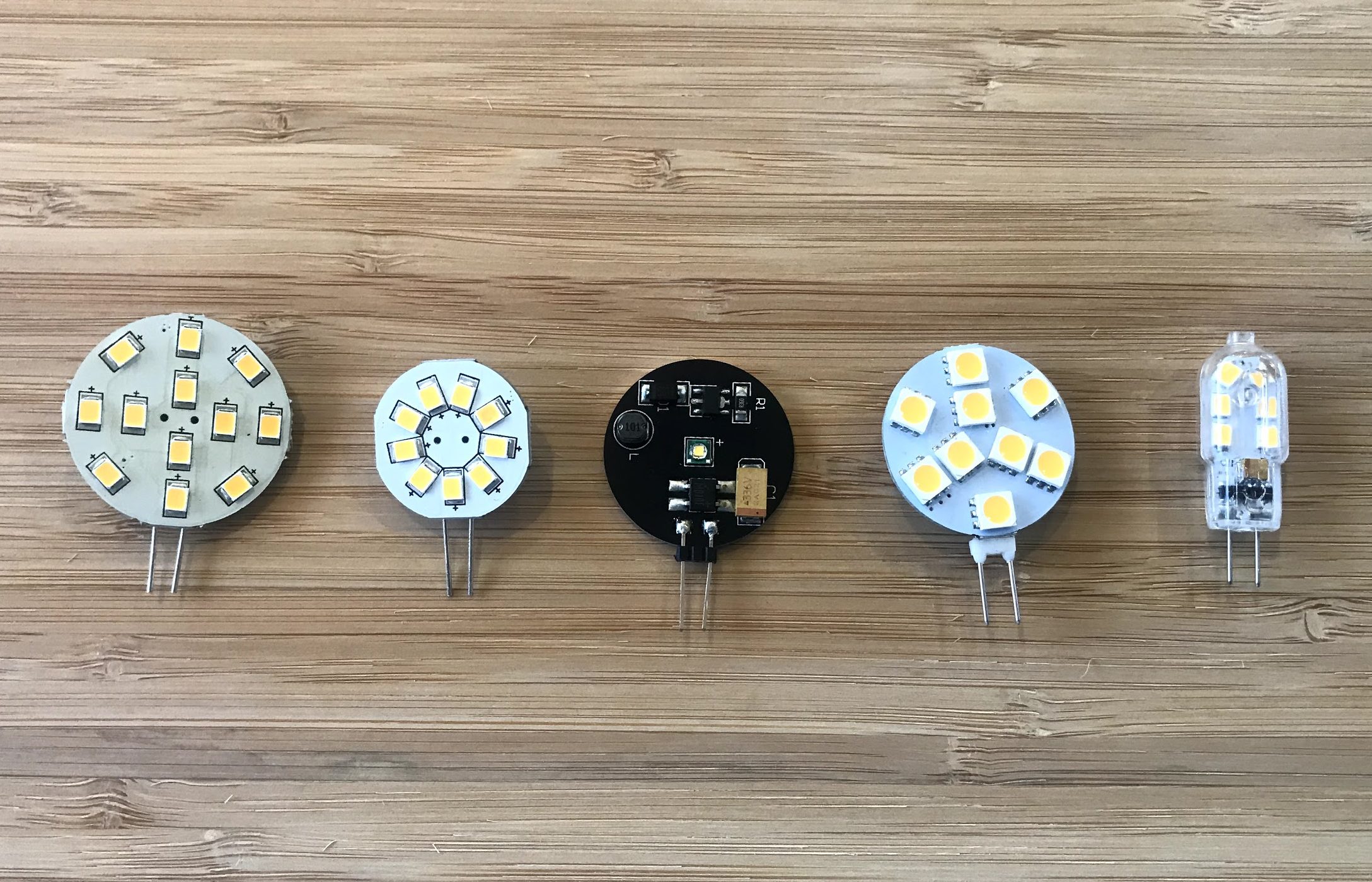 https://panbo.com/wp-content/uploads/2019/01/g4-LED-bulb-lineup-front-cPanbo-e1546540079635.jpg