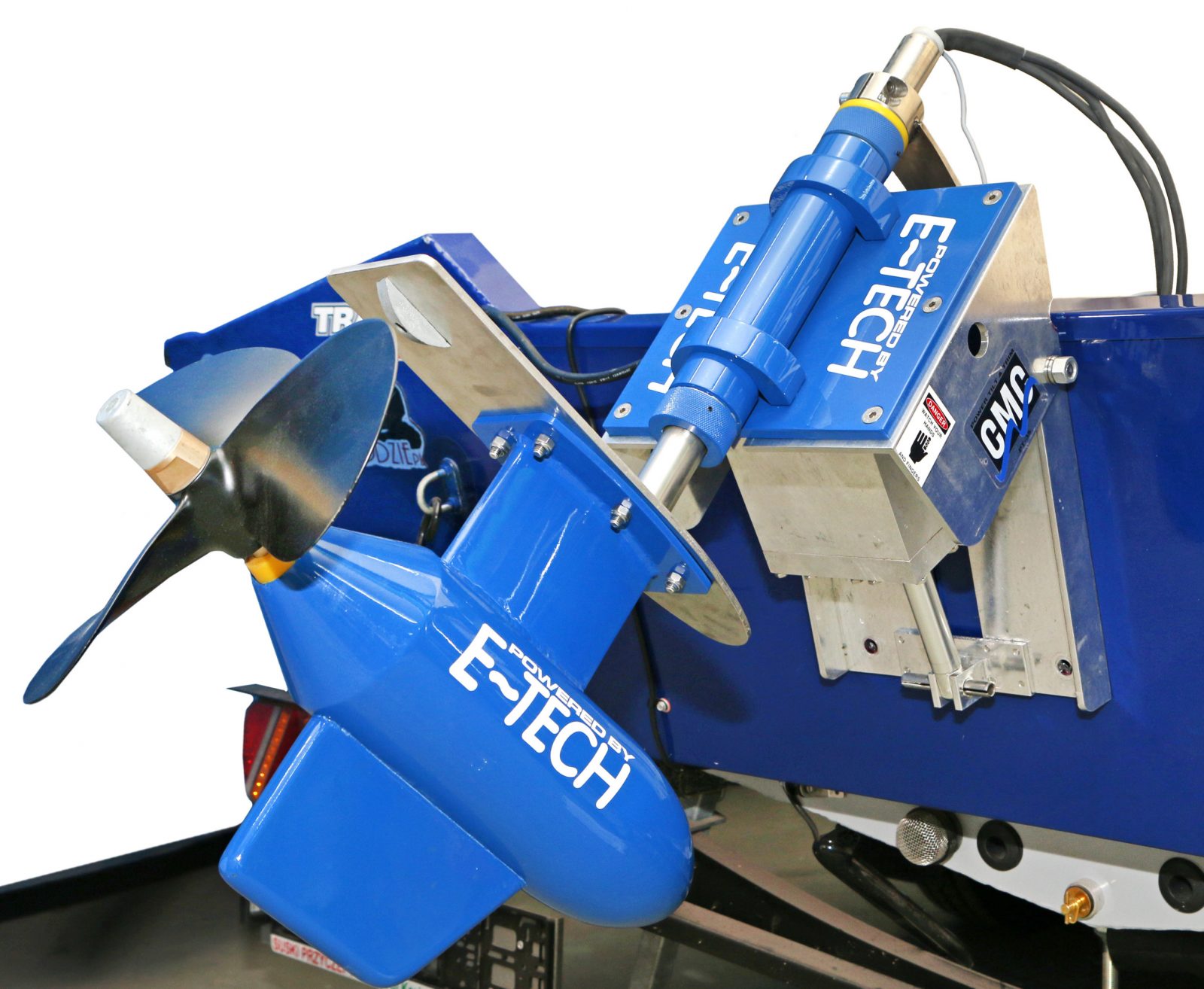 ETech electric boat motors, used and distributed by Maine Cat Panbo