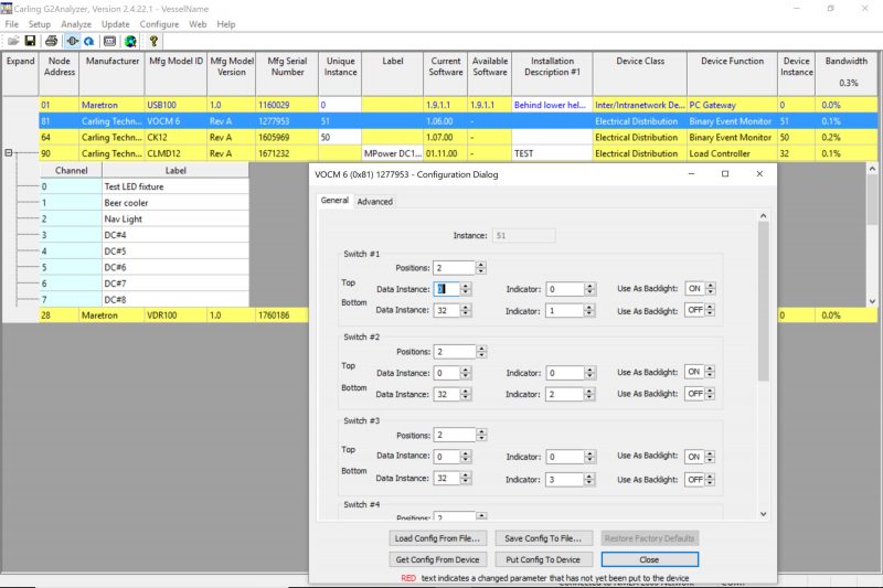 MPower VMM6 configuration