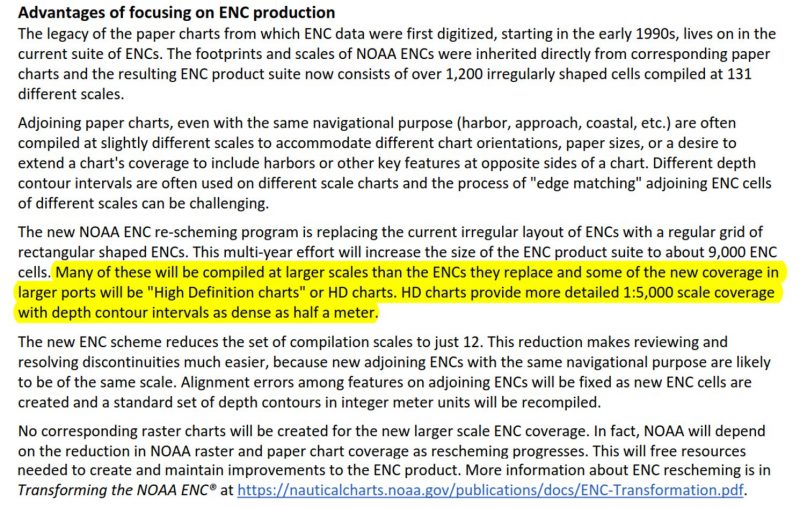 NOAA will sunset traditional nautical charts, sad but inevitable - Panbo