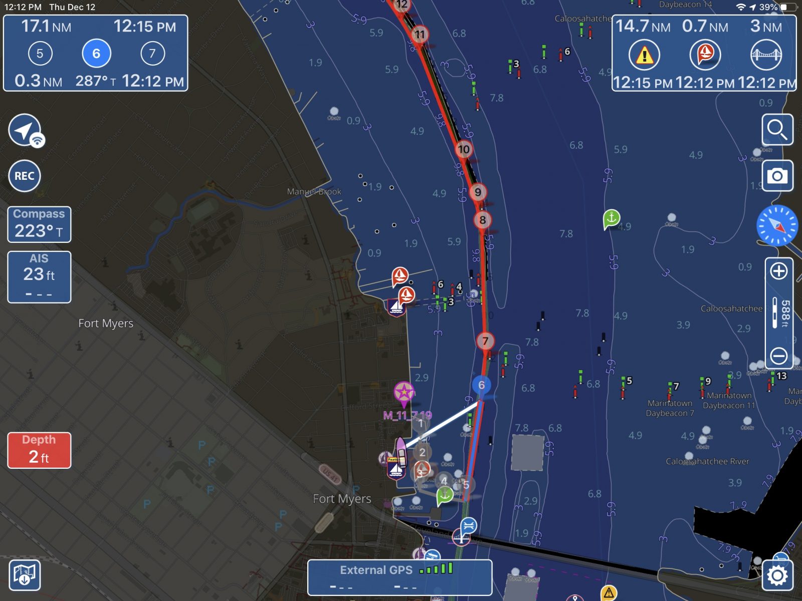 Aqua Map Version 20, fast scrolling and new features - Panbo