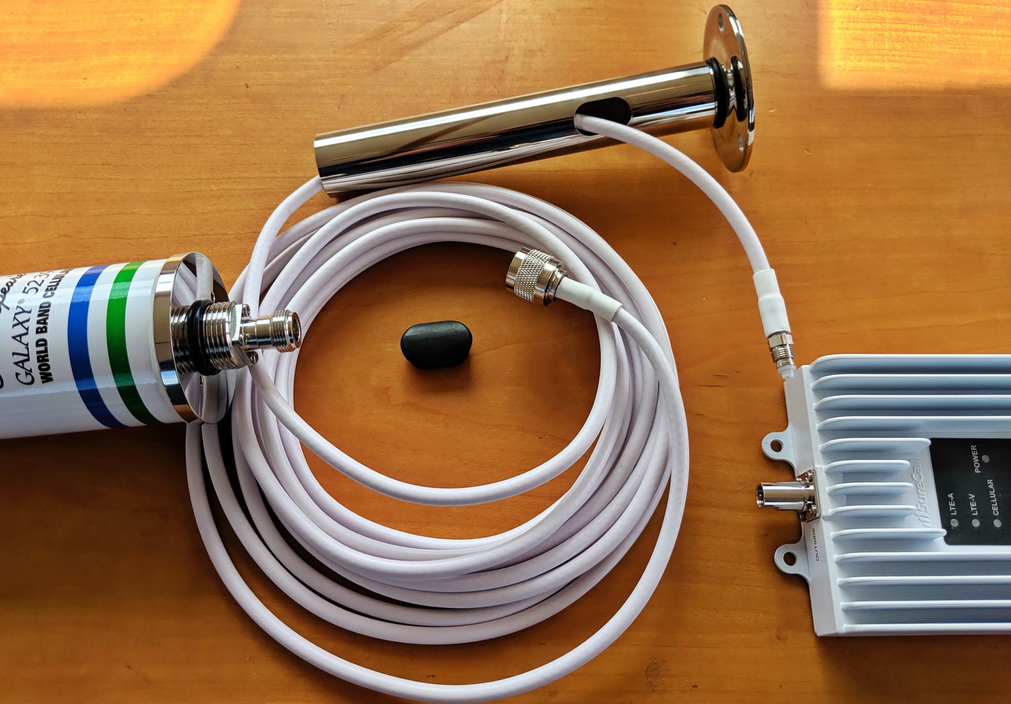 Cell boosters for pandemic times, testing Shakespeare Stream & SureCall