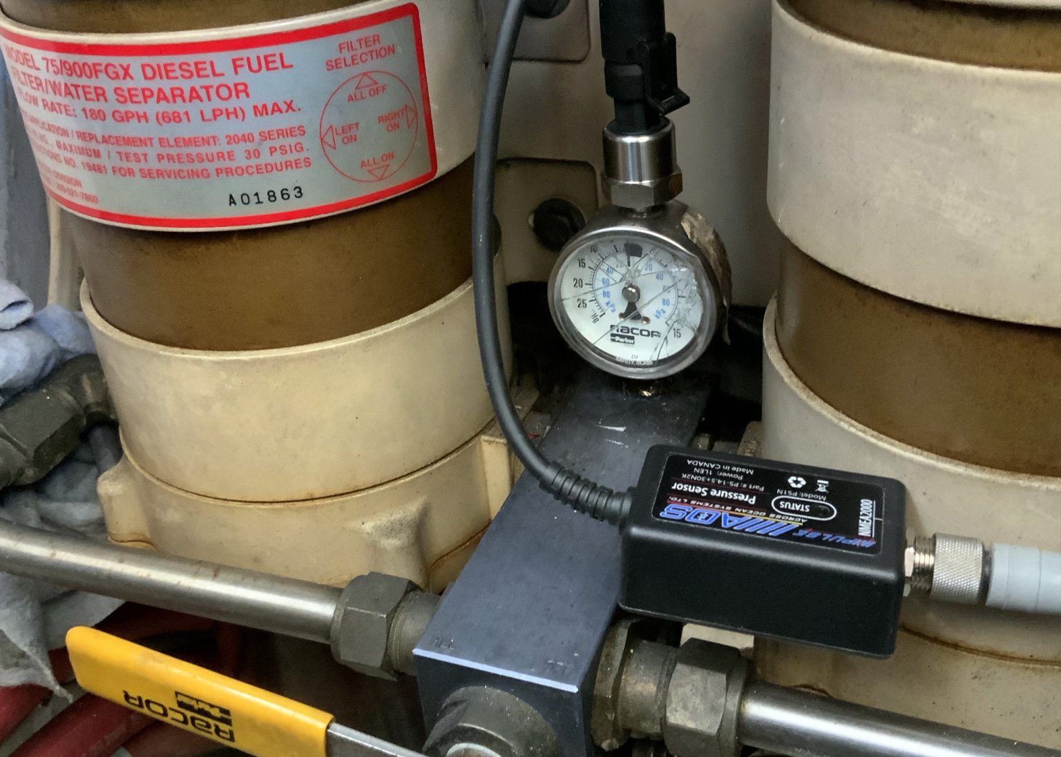 Across Ocean Systems NMEA 2000 pressure sensor, smart & useful Panbo