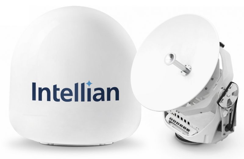 Intellian’s innovative new v45C antenna brings VSAT to smaller vessels