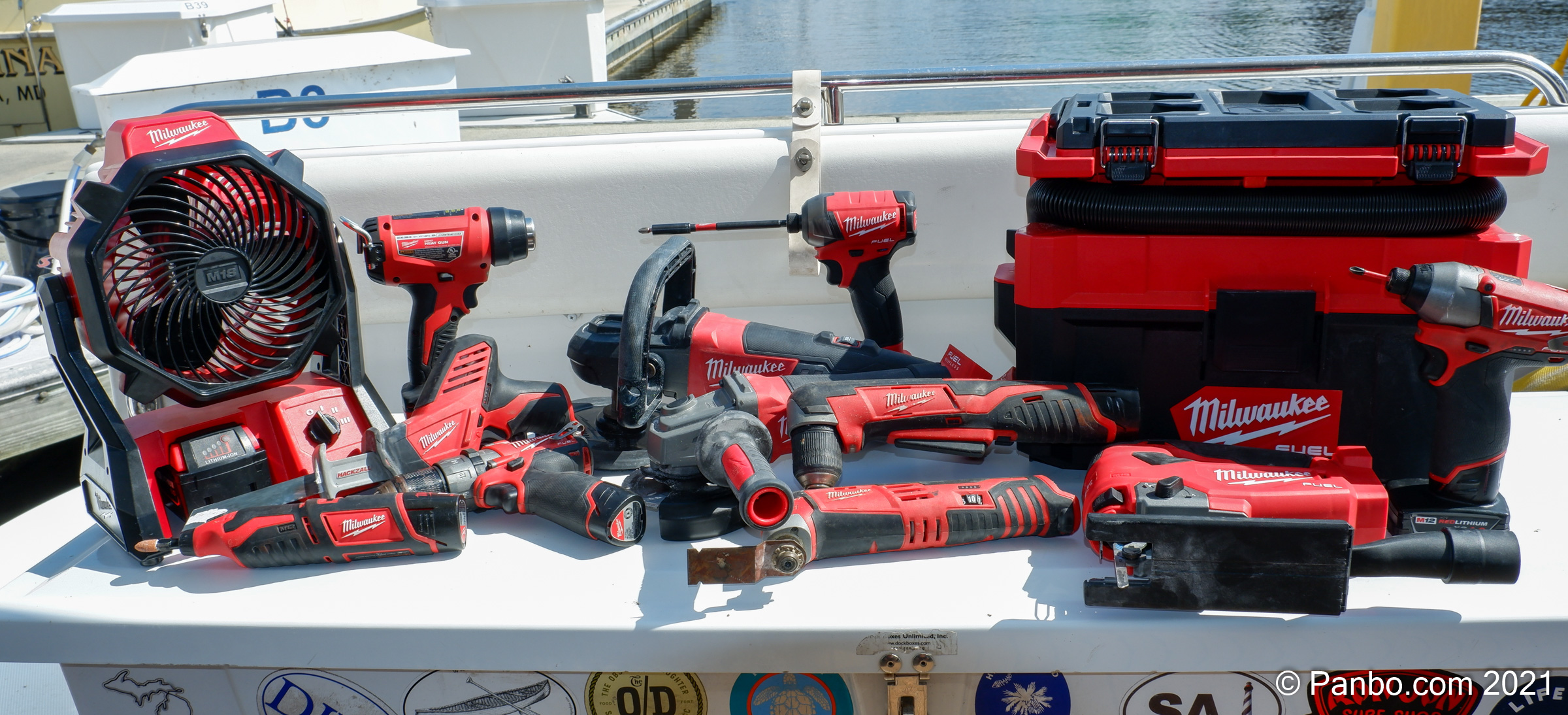 Cordless tools make marine electronics installs easier and faster
